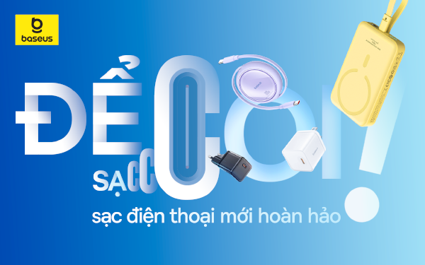 Magnetic Type-C từ &quot;ông lớn&quot; công nghệ Baseus: hỗ trợ sạc nhanh nhiều thiết bị - Ảnh 1.