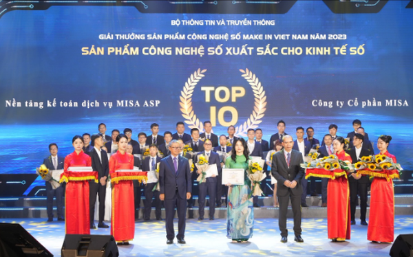 MISA ASP là nền tảng Make in Vietnam xuất sắc  hạng mục Kinh tế số - Ảnh 1.