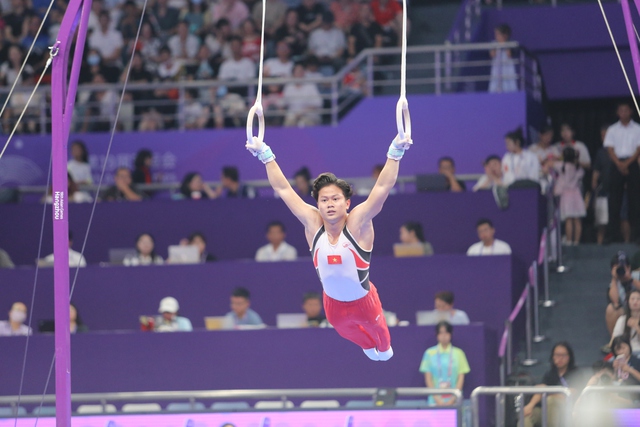 Thể dục dụng cụ Việt Nam: Tích cực hướng tới các vòng loại giành vé tham dự Olympic Paris 2024 - Ảnh 1.