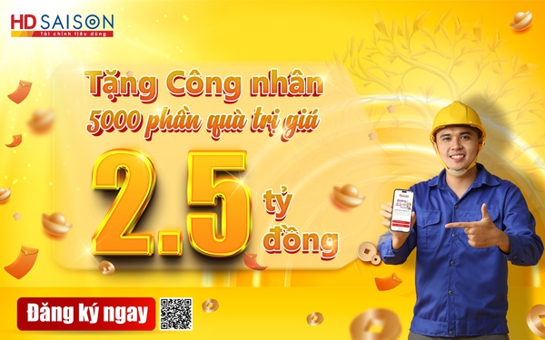 HD SAISON dành 2,5 tỷ đồng hỗ trợ công nhân cả nước đón Tết sum vầy - Ảnh 1.