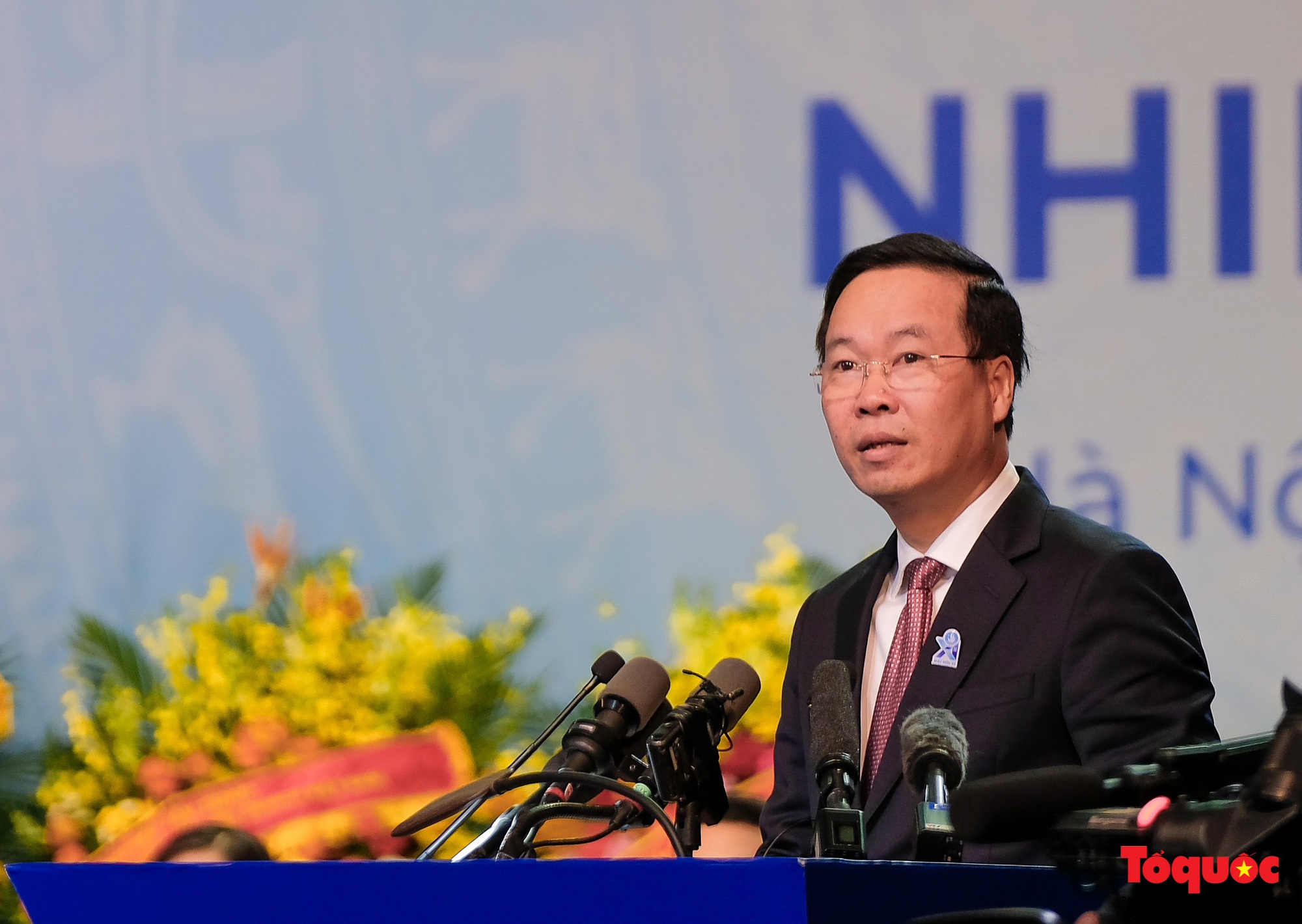 Chủ tịch nước Võ Văn Thưởng dự Đại hội đại biểu toàn quốc Hội Sinh viên Việt Nam lần thứ XI - Ảnh 5.
