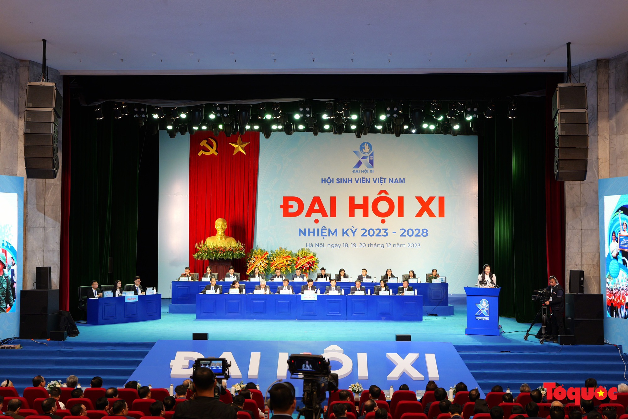 Chủ tịch nước Võ Văn Thưởng dự Đại hội đại biểu toàn quốc Hội Sinh viên Việt Nam lần thứ XI - Ảnh 7.