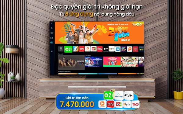 Mua TV Samsung, nhận thêm ưu đãi từ kho ứng dụng giải trí hàng đầu - Ảnh 1.