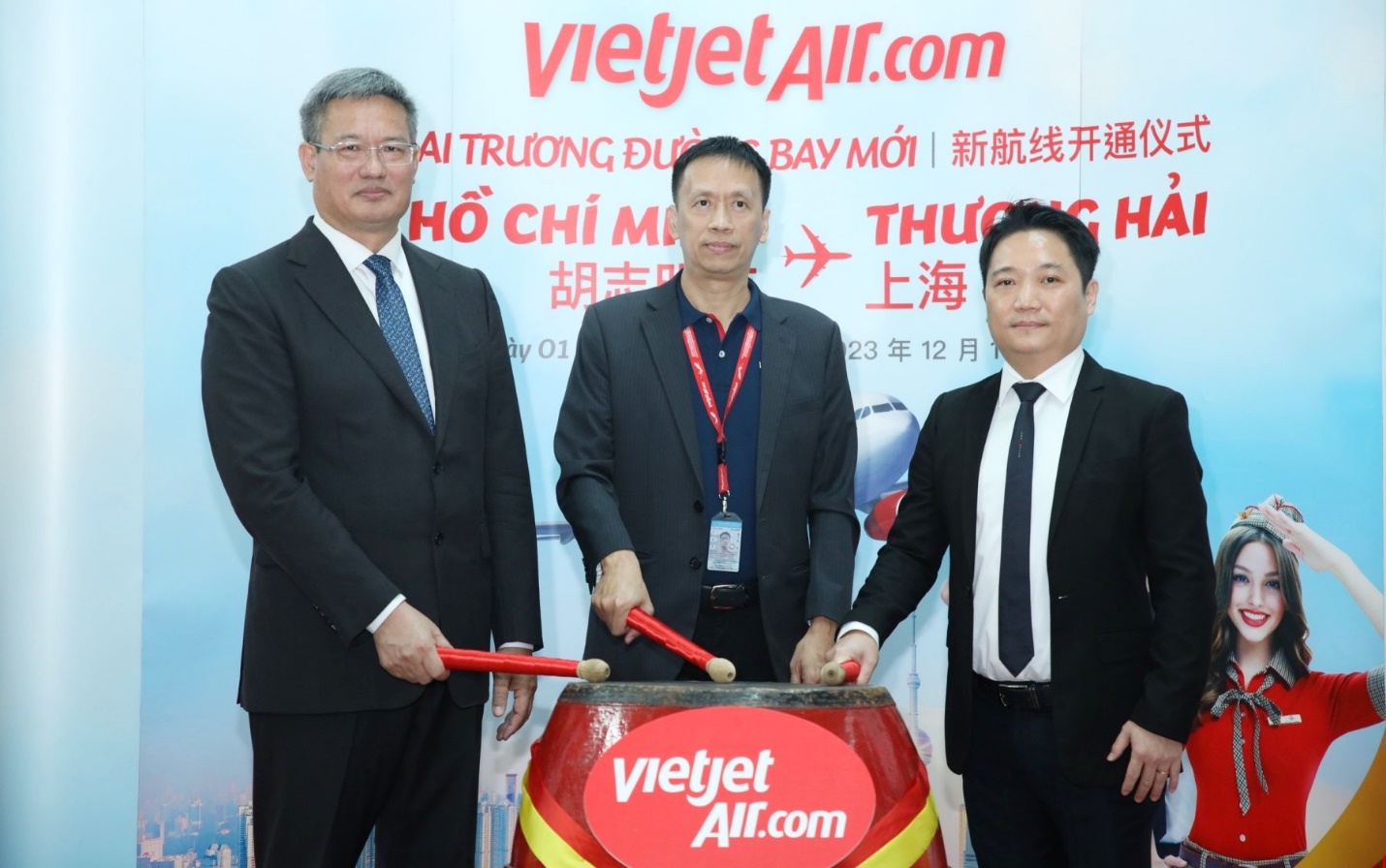Tin vui: Vietjet vừa khai trương đường bay thẳng giữa Thượng Hải và TP. Hồ Chí Minh - Ảnh 2.
