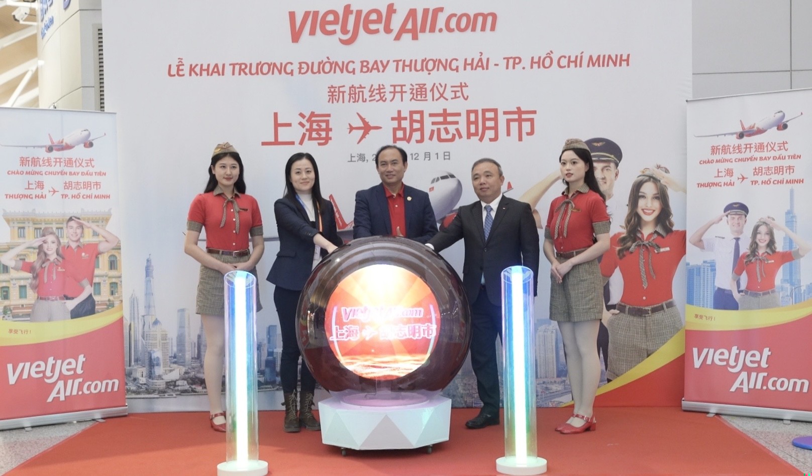 Tin vui: Vietjet vừa khai trương đường bay thẳng giữa Thượng Hải và TP. Hồ Chí Minh - Ảnh 7.