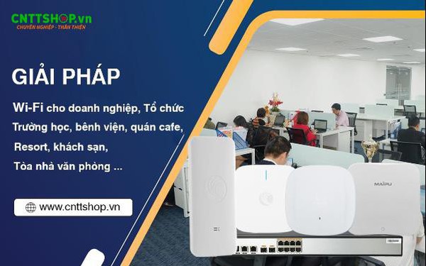 Giải pháp xây dựng mạng wifi cho doanh nghiệp - Ảnh 1.