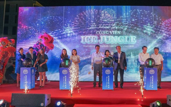 Khai trương Ice Jungle - Show diễn nghệ thuật ánh sáng hiện đại bậc nhất Việt Nam - Ảnh 1.