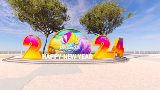 Đà Nẵng: 3 mô hình check-in cho người dân và du khách dịp chào đón năm mới 2024 - Ảnh 6.