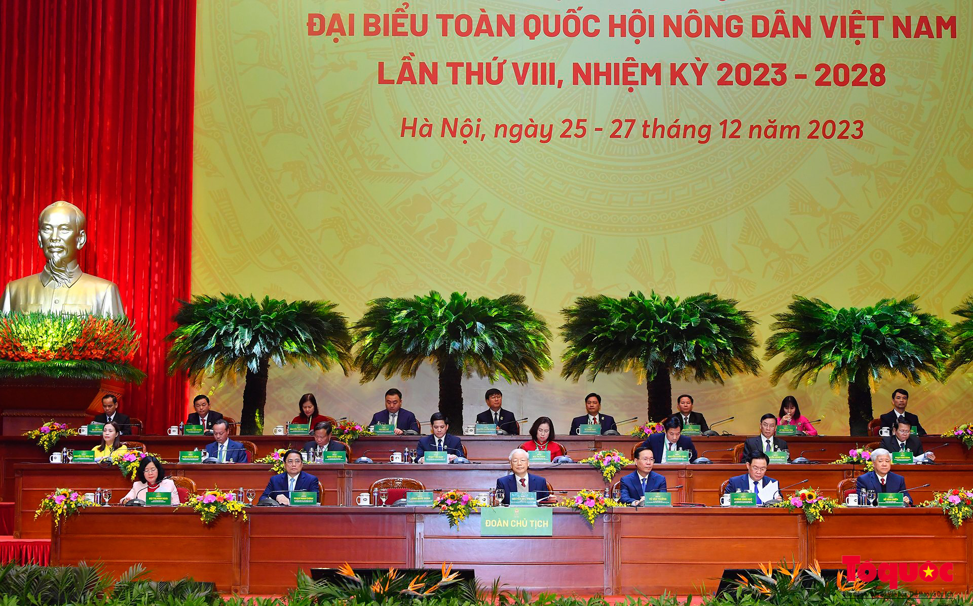 Khai mạc trọng thể Đại hội đại biểu toàn quốc Hội Nông dân Việt Nam lần thứ VIII, nhiệm kỳ 2023-2028 - Ảnh 6.