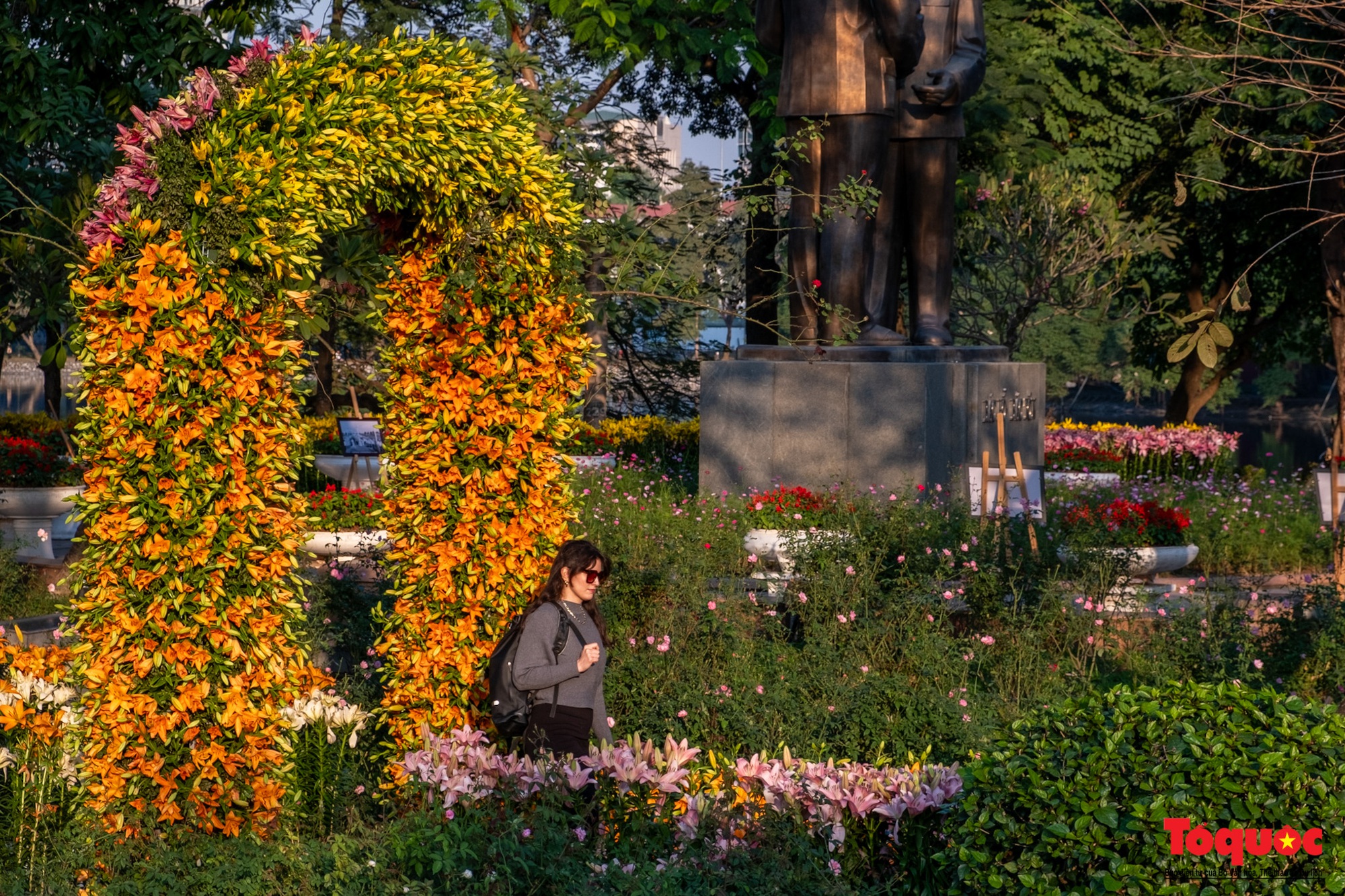 Ngắm nhìn 6 vạn cành hoa ly Hà Lan ở “Hà Nội miền hoa 2023” - Ảnh 7.