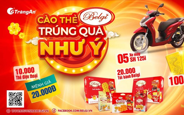 Cào thẻ Belgi, cơ hội trúng quà như ý lên đến 1,7 tỷ đồng - Ảnh 1.