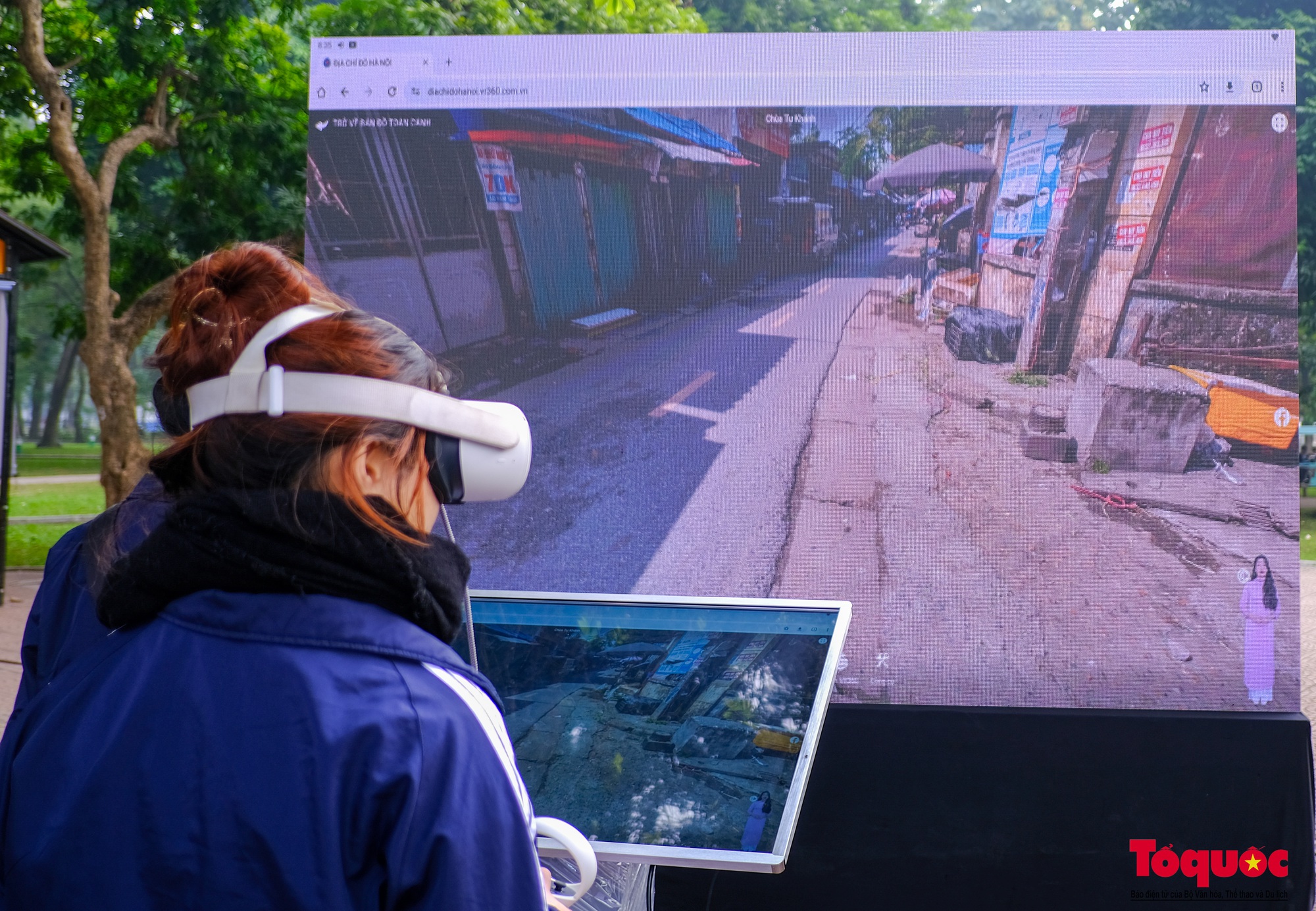 Du học sinh nước ngoài thích thú trải nghiệm khám phá “địa chỉ đỏ” bằng thực tế ảo VR360 - Ảnh 13.
