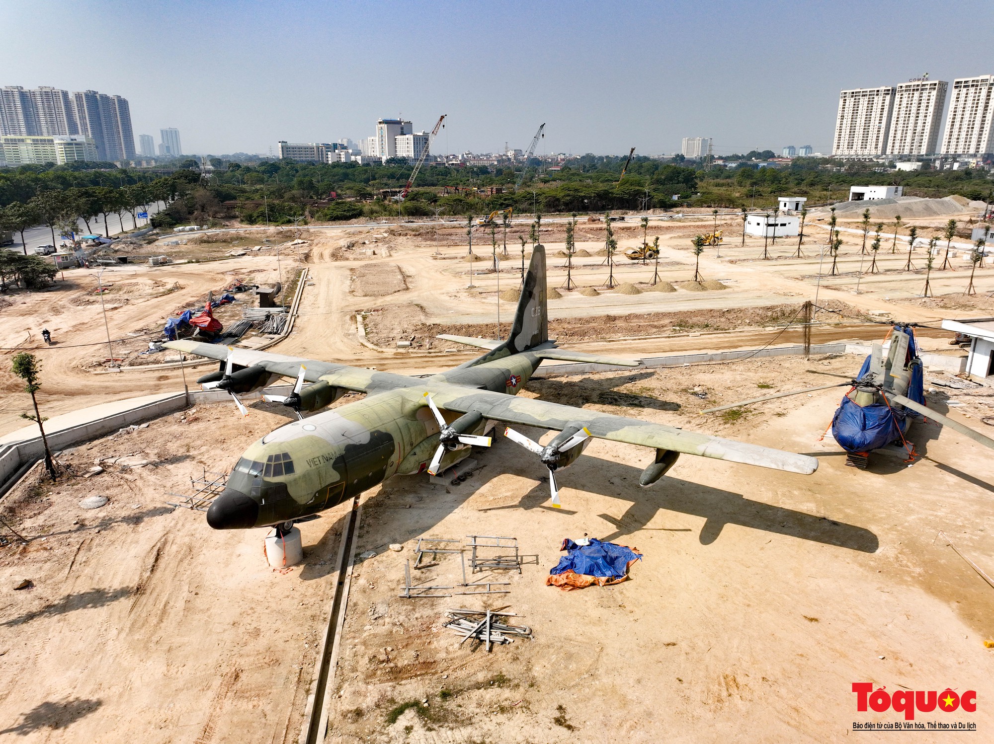 Toàn cảnh bảo tàng lịch sử Quân sự hiện đại nhất Việt Nam đang được triển khai - Ảnh 6.