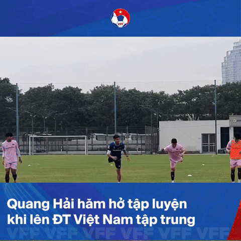 Trước ngày ăn hỏi Quang Hải vẫn miệt mài tập luyện cùng đội tuyển Việt Nam - Ảnh 1.
