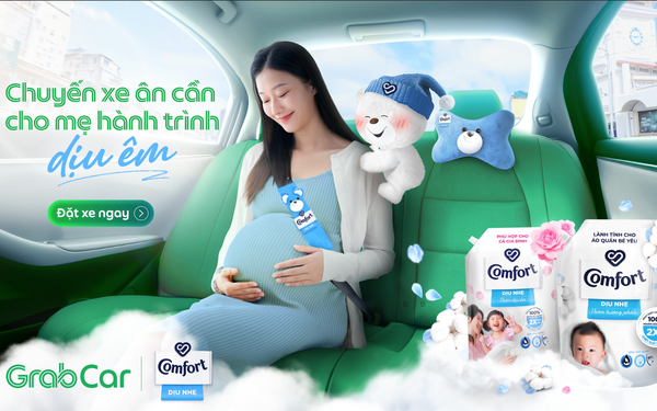 Grab kết hợp với Comfort Dịu Nhẹ ra mắt Grab For Mom - Ảnh 1.