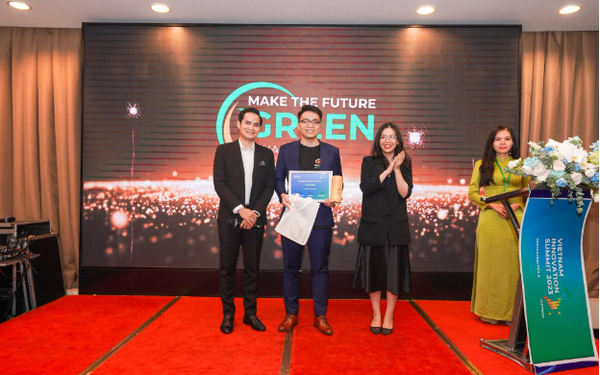 OptiCloud của NFQ Chiến Thắng Giải &quot;Make the Future Green&quot; tại Vietnam Innovation Summit 2023 - Ảnh 1.