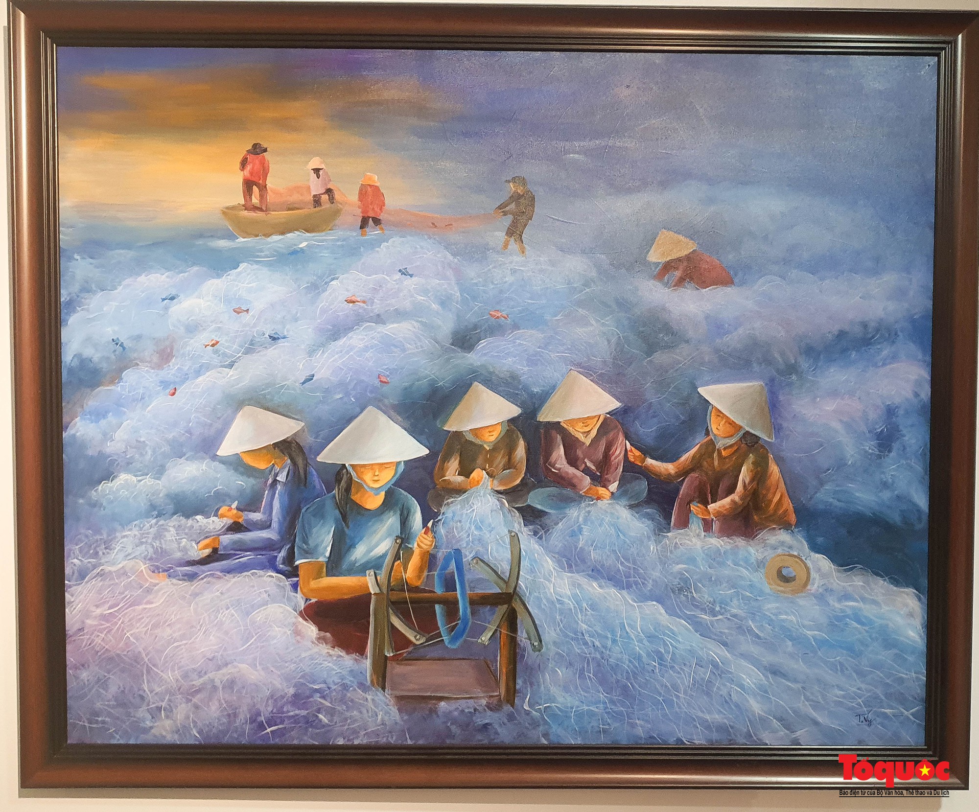 Khai mạc triển lãm Mỹ thuật Đà Nẵng 2023 - Ảnh 10.