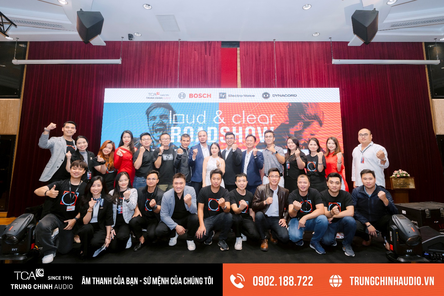 BOSCH và TCA - Trung Chính Audio tổ chức thành công sự kiện âm thanh “Loud & Clear 2023” - Ảnh 1.