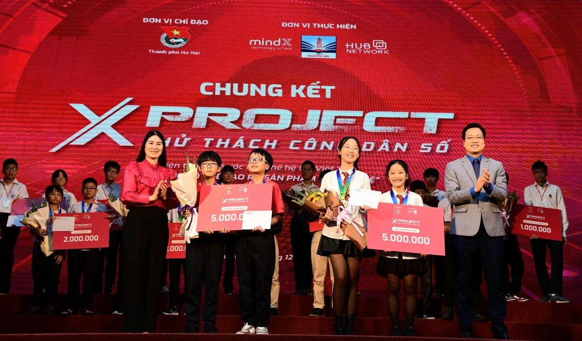 Hà Nội: Học sinh THCS tranh tài thử thách công dân số - Ảnh 2.
