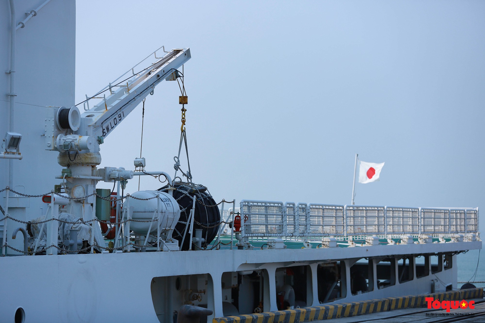 Hình ảnh tàu bảo vệ bờ biển Nhật Bản đến Đà Nẵng - Ảnh 12.
