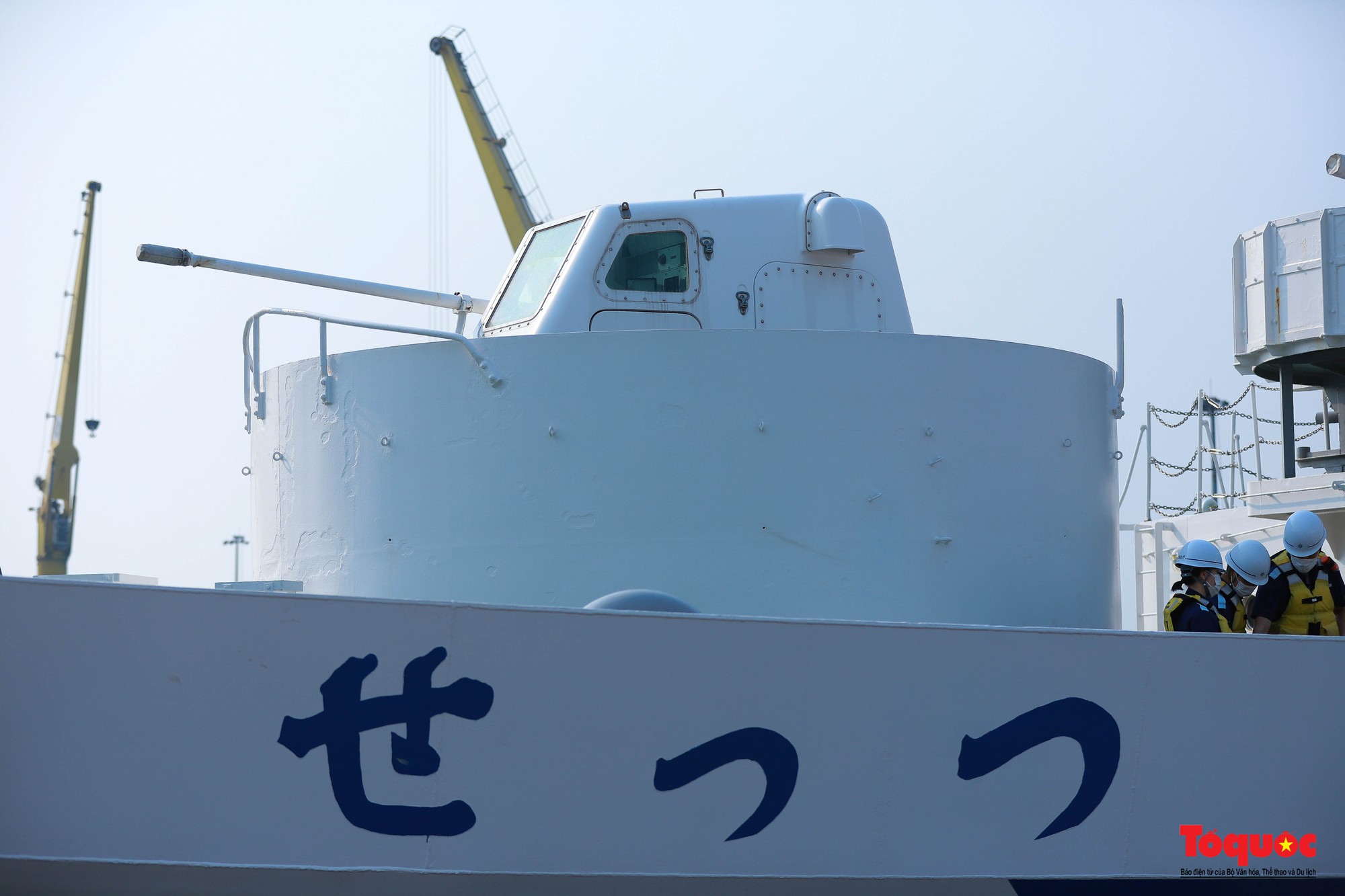 Hình ảnh tàu bảo vệ bờ biển Nhật Bản đến Đà Nẵng - Ảnh 7.