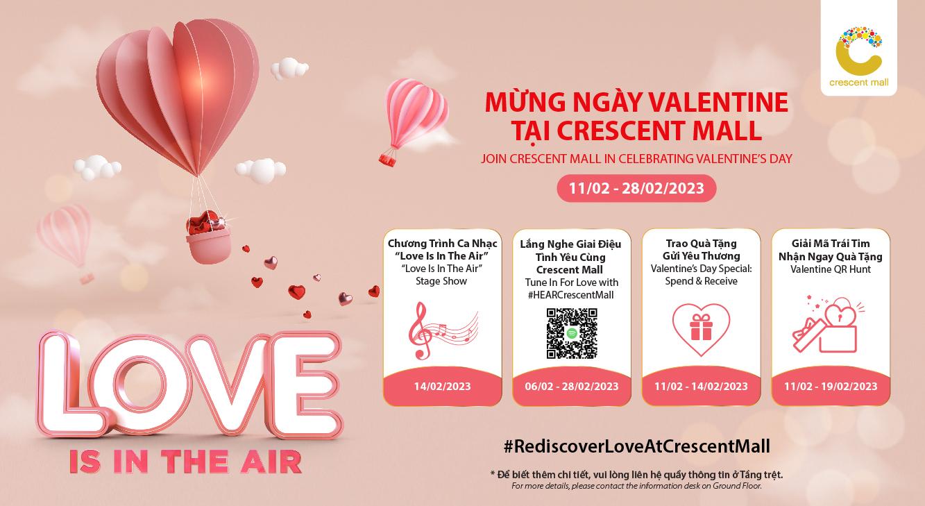 Cùng nửa kia “Giải mã trái tim&quot; tại Crescent Mall trong ngày Lễ tình nhân này! - Ảnh 1.