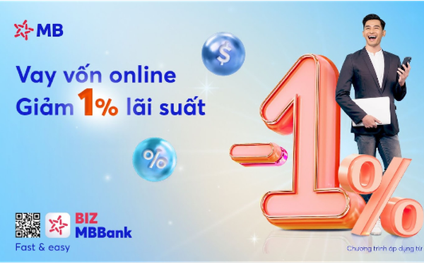 MB tiên phong giảm lãi suất vay tới 1%/năm để hỗ trợ khách hàng doanh nghiệp  - Ảnh 1.