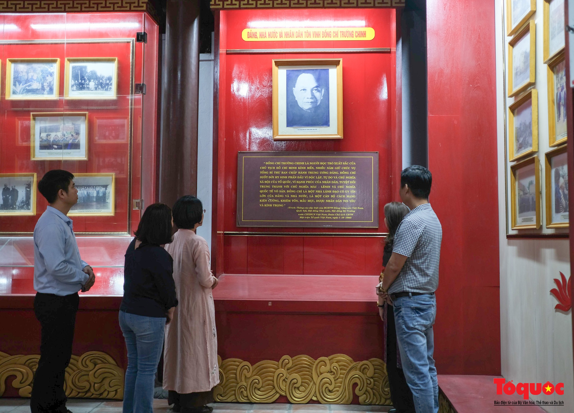 Về Nam Định thăm nhà lưu niệm cố Tổng bí thư Trường Chinh - Ảnh 14.