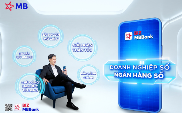 MB &quot;tiếp oxy&quot; cho doanh nghiệp bằng việc giảm 1% lãi suất vay vốn online - Ảnh 1.