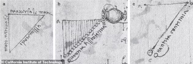 Bản phác thảo cho thấy thiên tài Leonardo da Vinci đã nắm bắt được lực hấp dẫn trước Newton cả một thế kỷ - Ảnh 3.