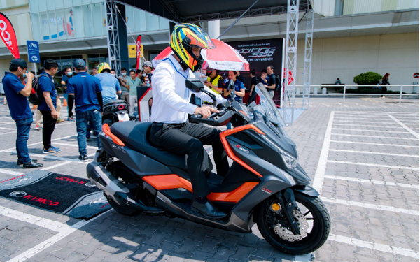 Kymco ra mắt dòng xe tay ga thể thao độc đáo dành cho giới mê tốc độ - Ảnh 1.