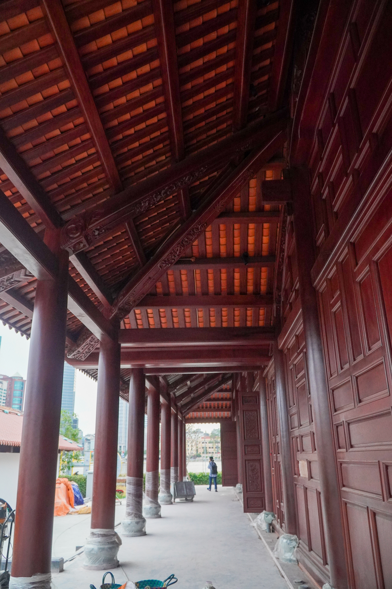 Cận cảnh phục dựng Đình An Khánh 300 năm ở khu đô thị Thủ Thiêm  - Ảnh 12.