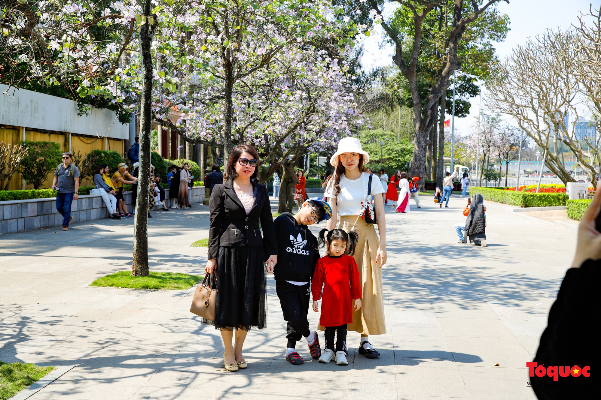Người dân thủ đô &quot;rần rần&quot; check-in với con đường hoa đẹp nhất Hà Nội - Ảnh 7.