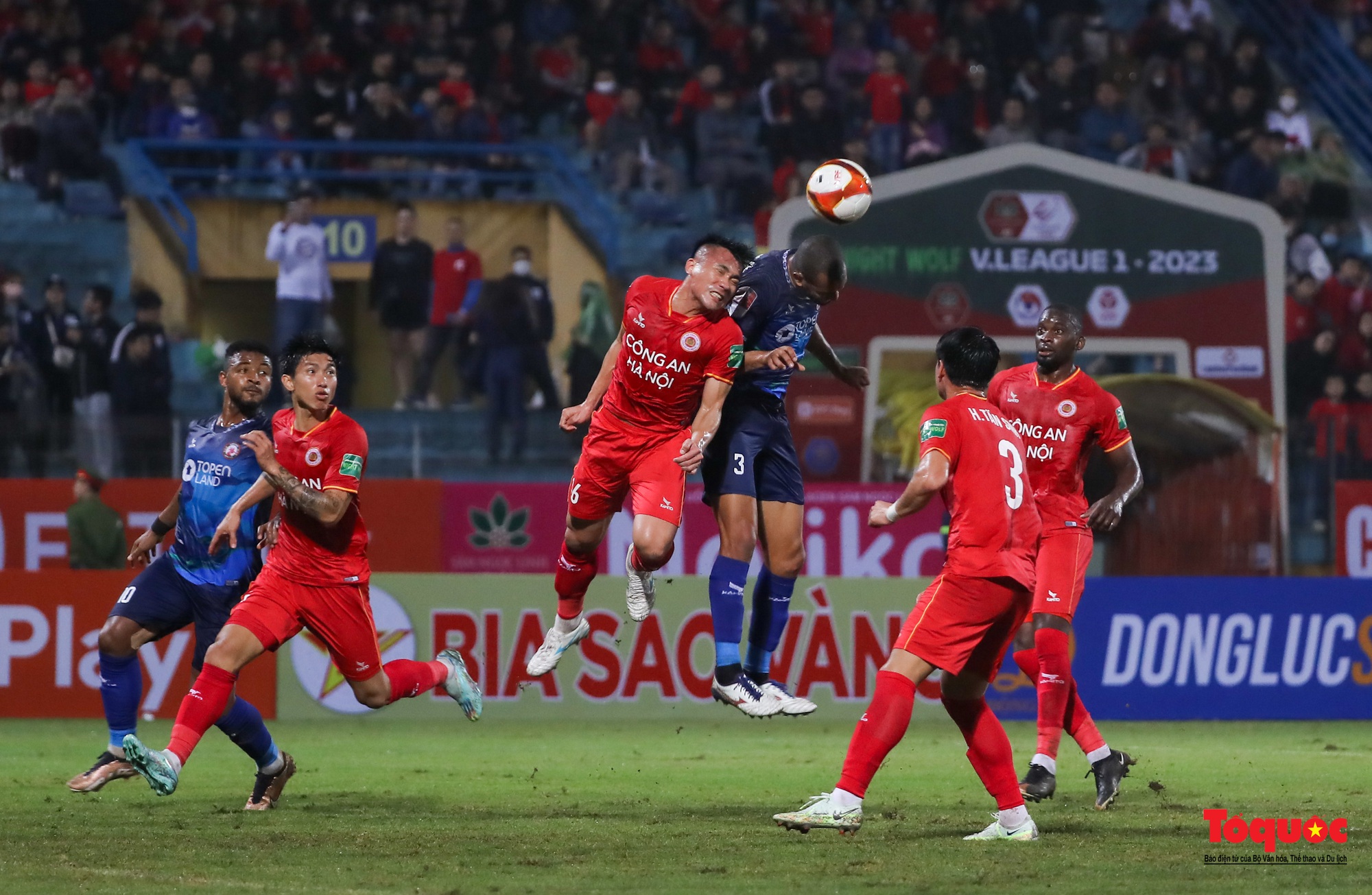 Công an Hà Nội có chiến thắng 5 sao trước Topeland Bình Định trong ngày trở lại V-League - Ảnh 5.