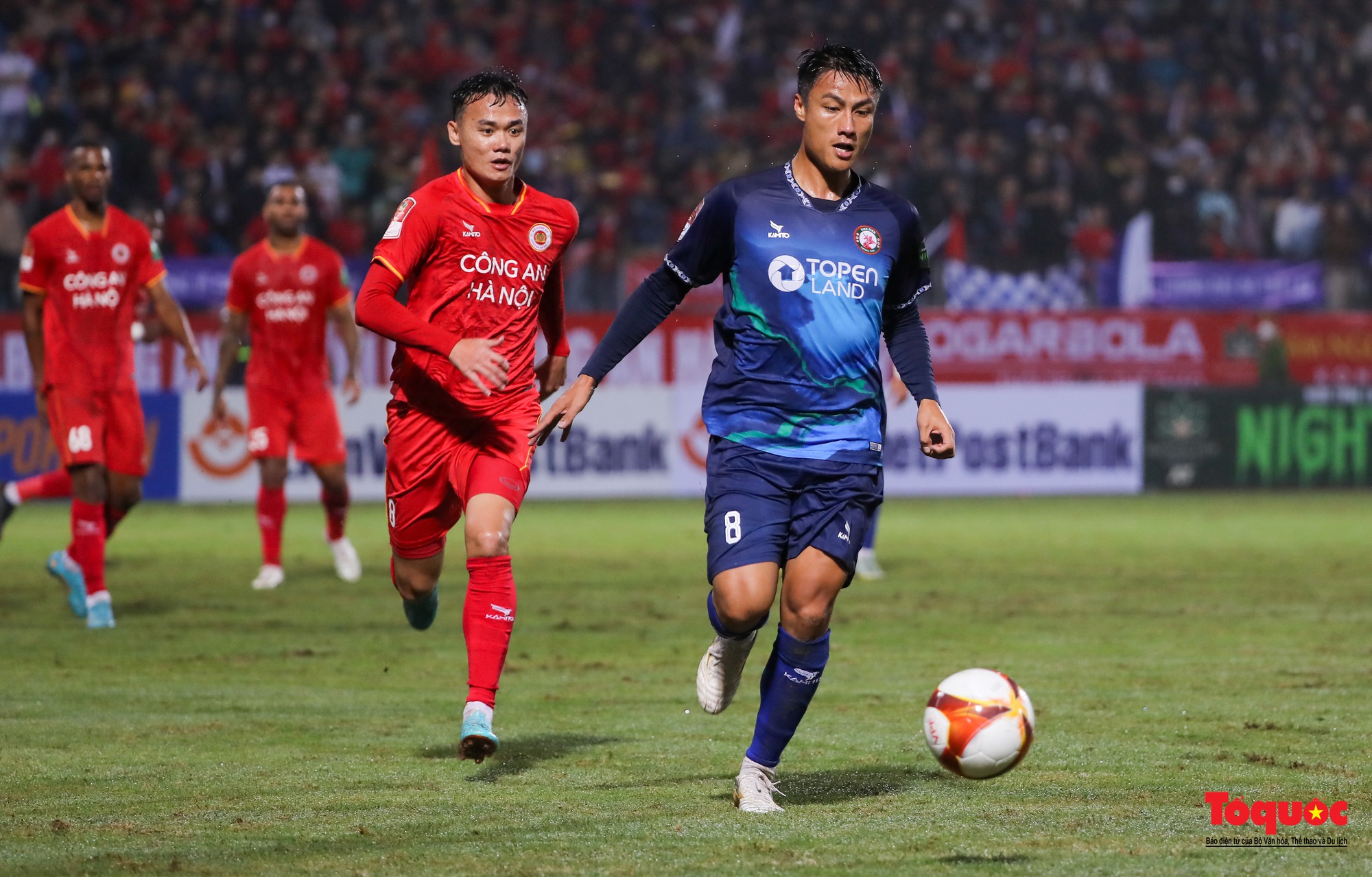 Công an Hà Nội có chiến thắng 5 sao trước Topeland Bình Định trong ngày trở lại V-League - Ảnh 14.