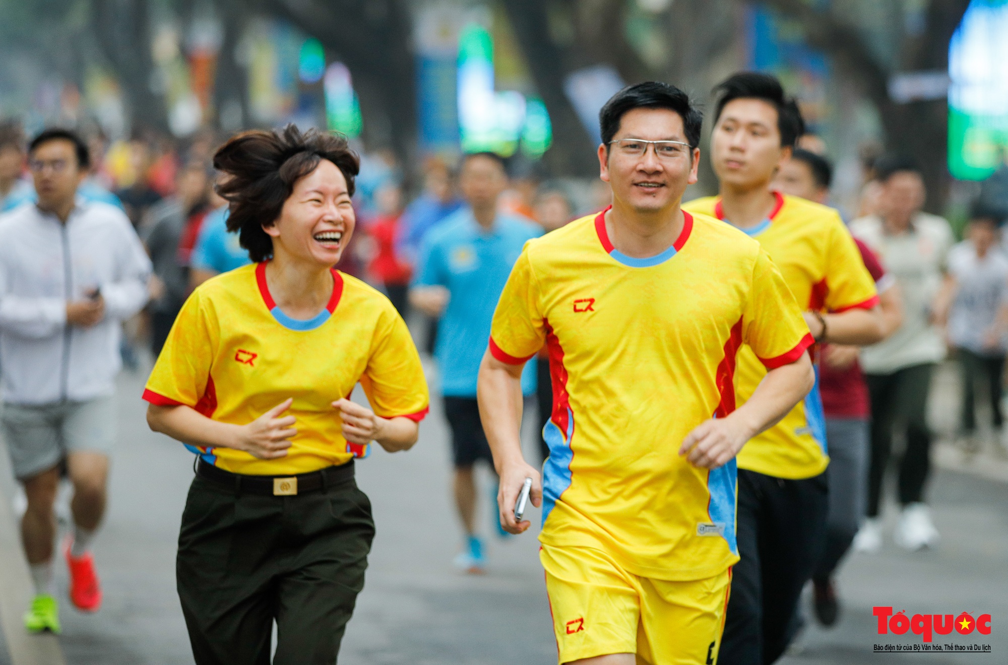 Bộ Công an tổ chức Ngày chạy Olympic vì sức khỏe toàn dân - Ảnh 13.
