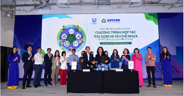 Unilever Việt Nam và Tái Chế Duy Tân ký kết hợp tác - Ảnh 1.