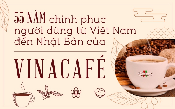 55 năm chinh phục người dùng từ Việt Nam đến Nhật Bản của Vinacafé - Ảnh 1.