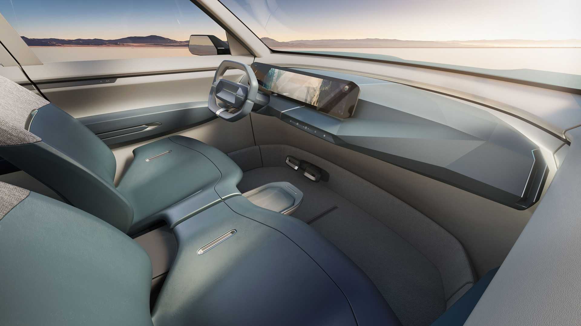 Kia EV5 Concept chính thức chào sân: SUV điện cỡ nhỏ đàn em EV9 vừa ra mắt - Ảnh 8.