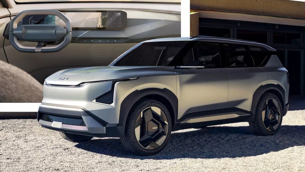Kia EV5 Concept chính thức chào sân: SUV điện cỡ nhỏ đàn em EV9 vừa ra mắt - Ảnh 4.