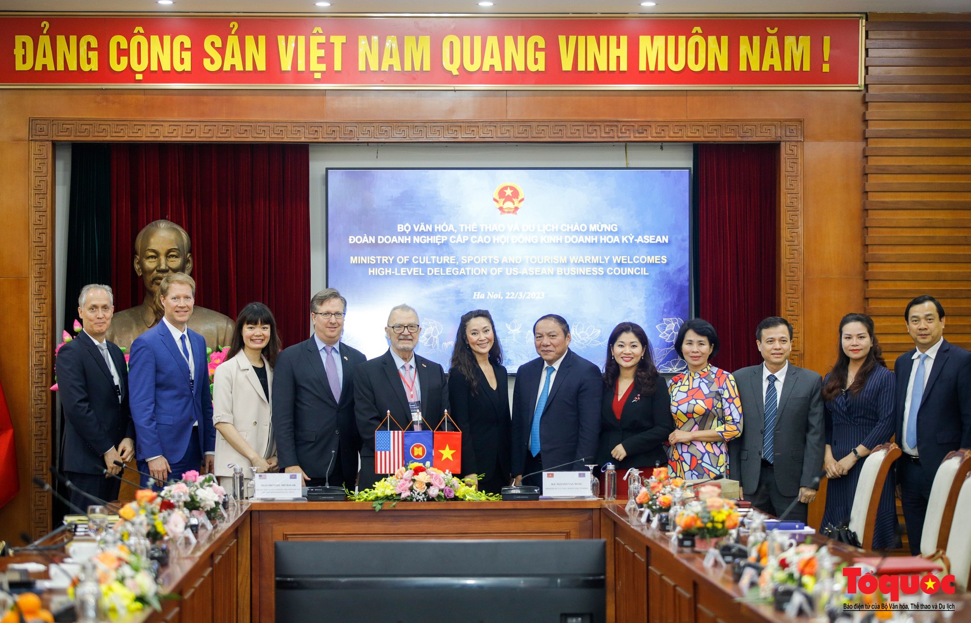 Thúc đẩy hợp tác giữa Bộ VHTTDL và Hội đồng Kinh doanh Hoa Kỳ ASEAN  - Ảnh 6.
