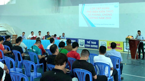 Bình Dương: Tập huấn kiến thức phòng chống Doping trong hoạt động thể thao - Ảnh 1.