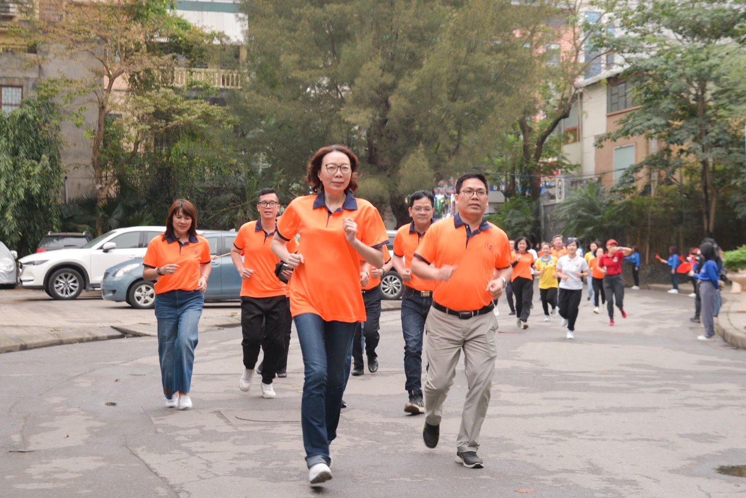 Trường Đại học Văn hóa Hà Nội hưởng ứng “Ngày chạy Olympic vì sức khỏe toàn dân năm 2023” - Ảnh 4.