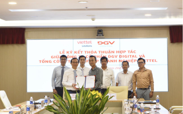 DGV Digital và Viettel Solutions ký kết hợp tác chiến lược - Ảnh 1.