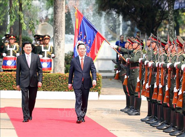 Quan hệ hữu nghị vĩ đại, đoàn kết đặc biệt và hợp tác toàn diện Việt Nam - Lào phát triển tốt đẹp - Ảnh 1.