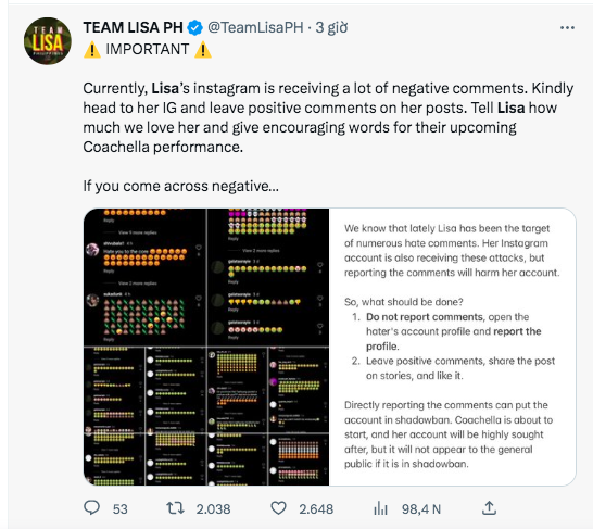 Lisa (BLACKPINK) bất ngờ bị chỉ trích vì… một thành viên BTS - Ảnh 2.