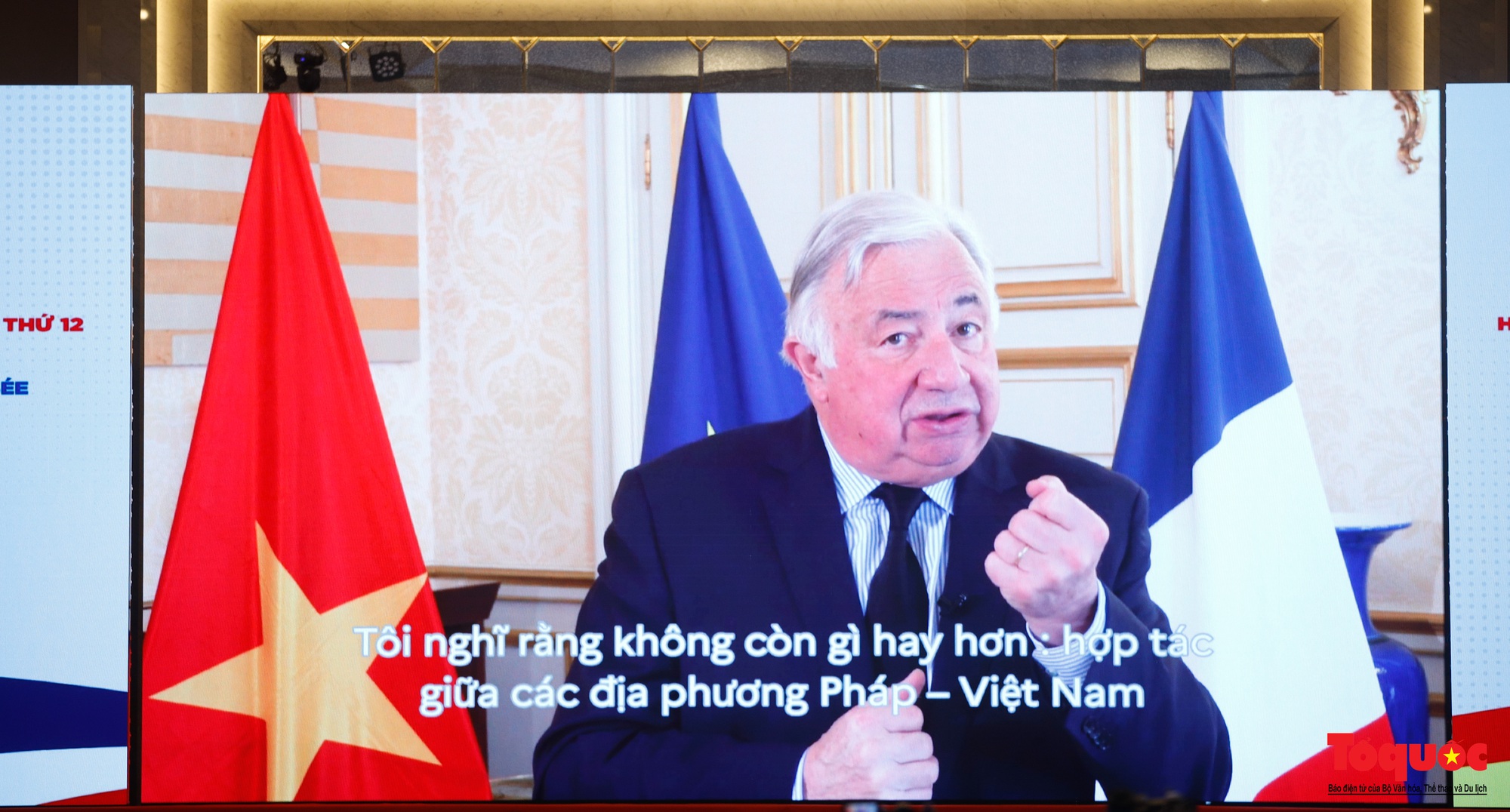 Chùm ảnh: Khai mạc Hội nghị hợp tác giữa các địa phương Việt Nam và Pháp lần thứ 12 - Ảnh 11.