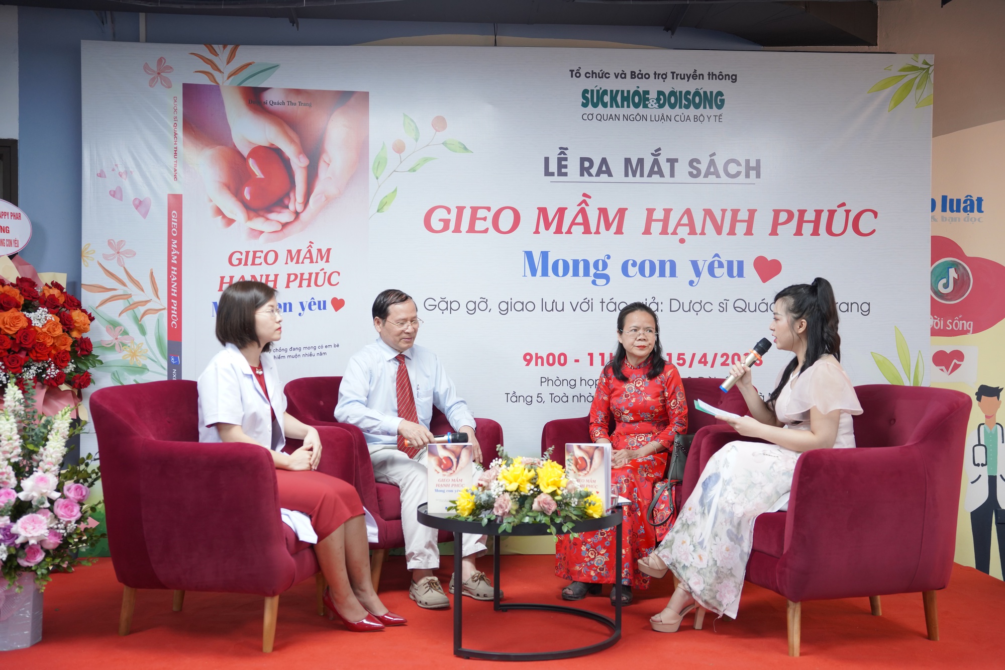 &quot;Gieo mầm hạnh phúc - Mong con yêu&quot;- cẩm nang cho các cặp vợ chồng đang mong có con - Ảnh 2.