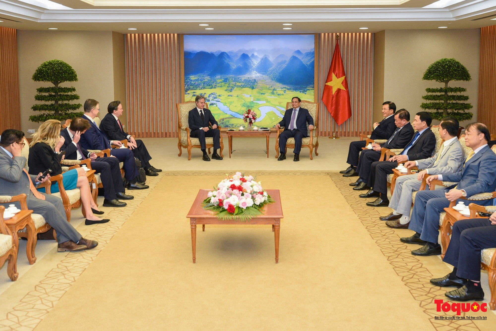 Thủ tướng Phạm Minh Chính tiếp Ngoại trưởng Mỹ Antony Blinken - Ảnh 8.