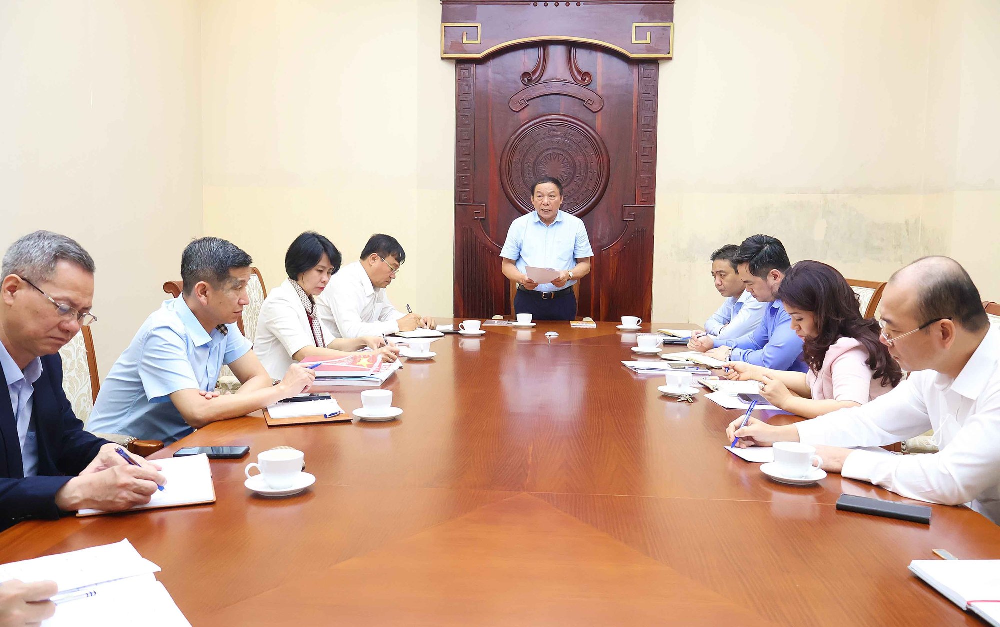 Bộ trưởng Nguyễn Văn Hùng: Không để lọt người tài khi tham dự SEA Games 32 - Ảnh 1.